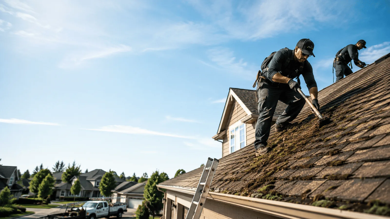 Roof Moss Removal in Du Bois, NE near me